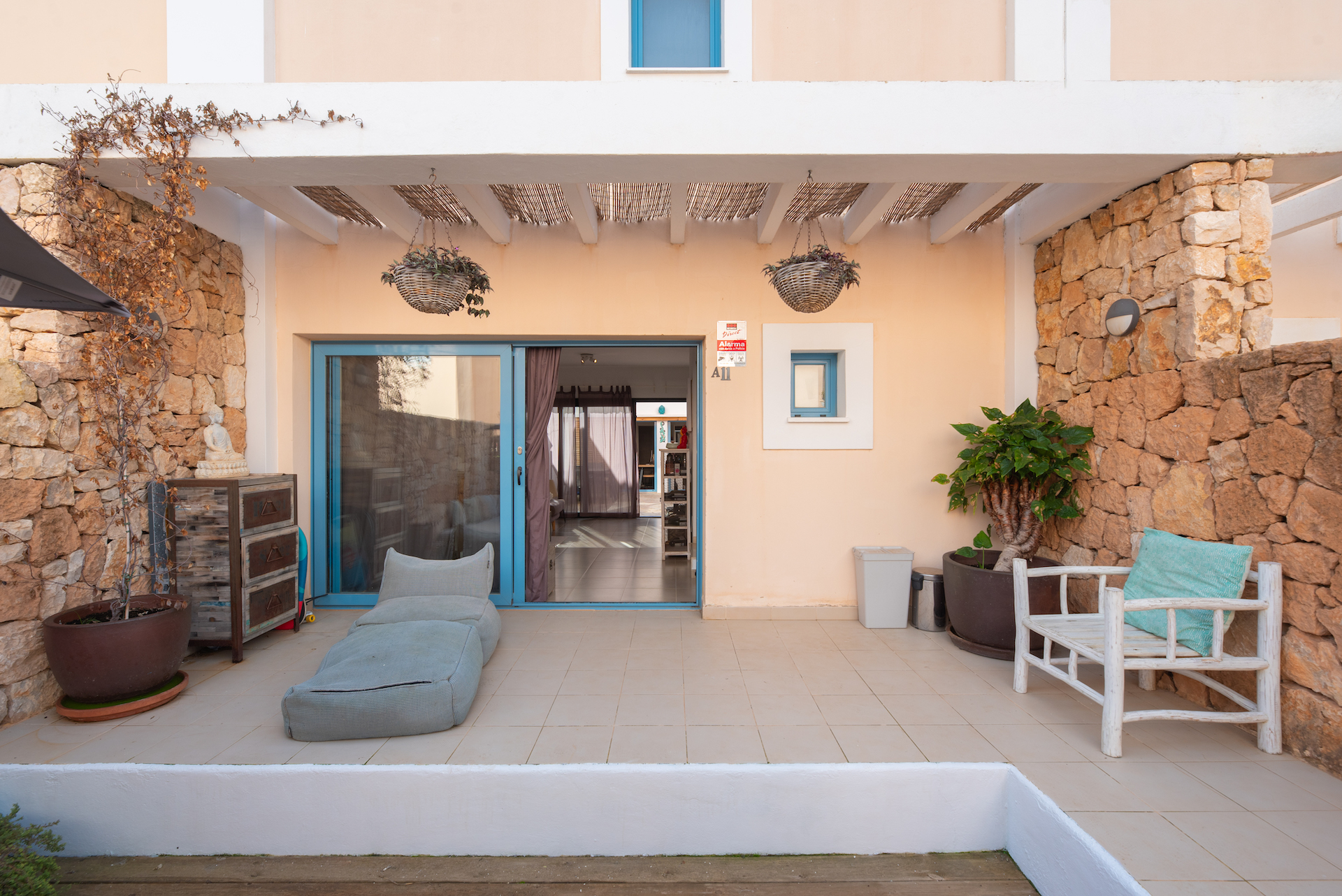 Resa estates Ibiza playa Cala Tarida for sale te koop 1 terrace .jpg